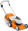 Газонокосилка аккумуляторная Stihl RMA 248.0 SET c АКБ AK 20 и ЗУ AL101 (AUT, 36В Compact, 46 см., несамоходная, сталь, травосборник 55 л., 20,8 кг.)