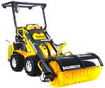 Универсальная машина мини-погрузчик Baumech ML-02 Pro + гидравлическая щётка 115 см. + каркас безопасности с двигателем Zongshen GB750 EFI инжектор
