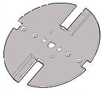 Режущий диск Stihl / Viking для измельчителей GHE / GE 250 / GE 250.1